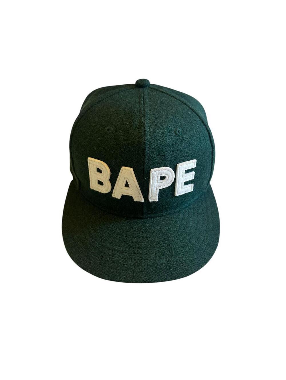 BAPE A Bathing Ape Wool Strapback Hat